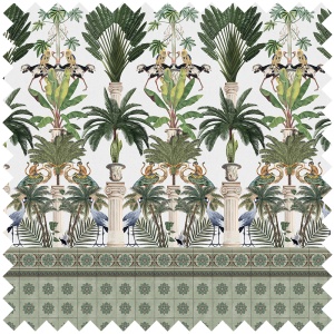 Tropical Columns Light Tissu - Img 1