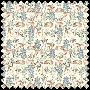 Anca's Fawn In Yellow Fabric