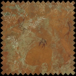 Coppery Aura Fabric