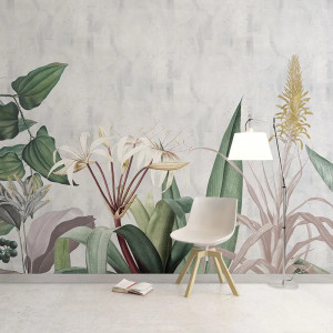 Elegant Flora Behang