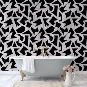 Geometric Grunge Light Тапет