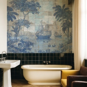 Golden Harbor Wallpaper