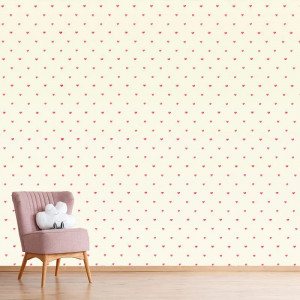 Lovely hearts Wallpaper