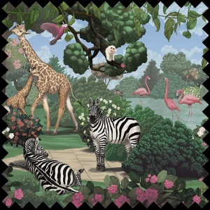 Material Textil The Secret Garden