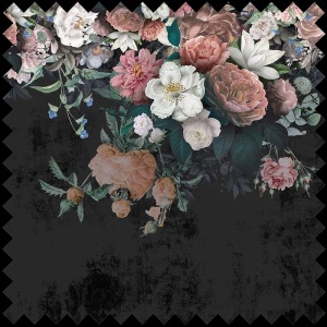 Painterly Roses Fabric