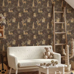 Papier peint Enfant Nature Foggy By Night – VLAdiLA