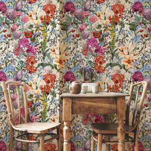 Papier peint Floral Noble Bouquet Di Primavera – VLAdiLA