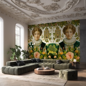 Papier peint Lady Mary Crawley