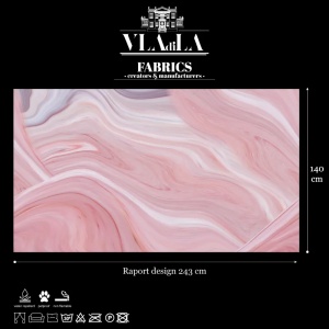 Pink touch Текстилен материал - Img 2