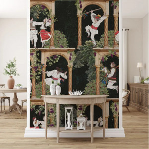 Roata de la Runc Papel pintado