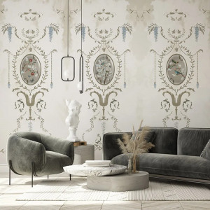 Royal Peony Papier Peint