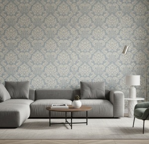 Tapet Azure Medallion 243 x 297 cm H - Smooth