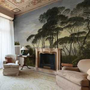 Tapet Umbrella Pines 520 x 300 cm H - Smooth