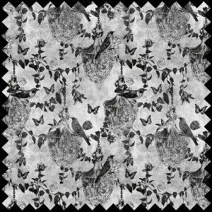 Tissu Majestic Memoir in White