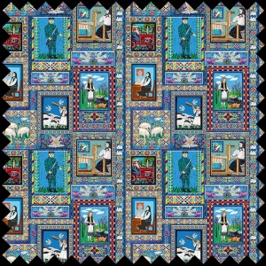 Tissu Ornament