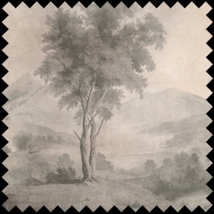 Tissu Solitary Tree cream