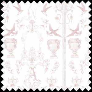 Tissu Swallow's nest (Powder)