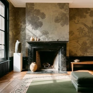 Обои Verdant Fortress cream