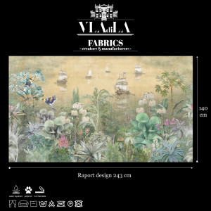 Ткань Paradise Shore Sunset - Img 2