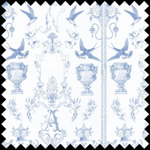 Ткань Swallow's nest (Ink) - Img 1