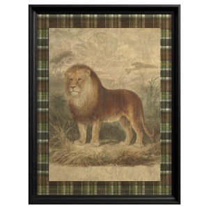 African Lion Painting