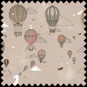 Air Baloon story Fabric