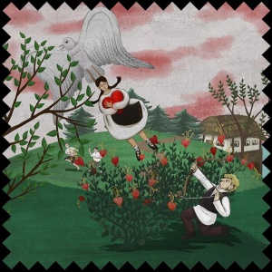 Amorul in Carpati Fabric