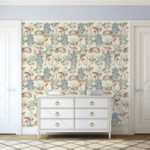 Anca's Fawn In Yellow Wallpaper