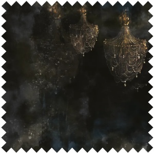 Chandelier Gold Fabric