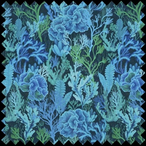Corallium Cuvier blue Fabric