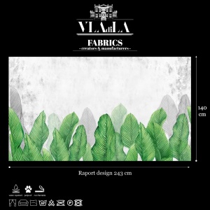Foliage Dance Текстилен материал - Img 2
