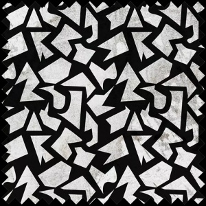 Geometric Grunge Fabric