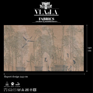 Makino Pavilion Green Grove Текстилен материал - Img 2