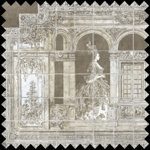 Material Textil Palace Masquerade cream