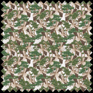 Material Textil The dance (white) - Img 1