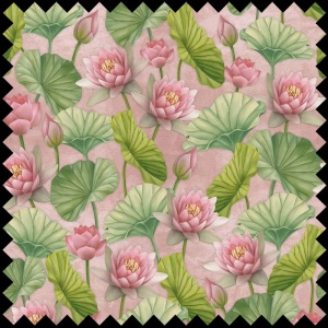 Material Textil The Pond (pink)