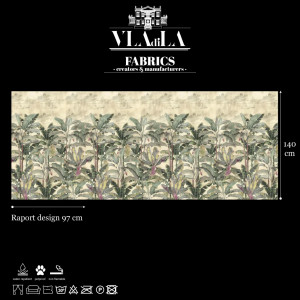 Musa Verticalia Air Текстилен материал - Img 2