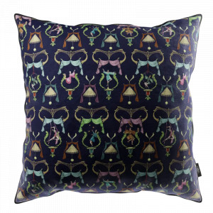 Pagliacci dark blue Kissen