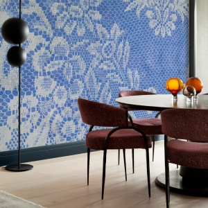 Papier peint Ajur (Blue)