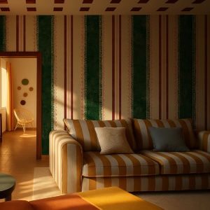 Papier peint Ascot Rosehall