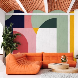 Pink Haze Carta da parati