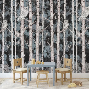 Sarah's Guardians-Night Time In Blue Wallpaper