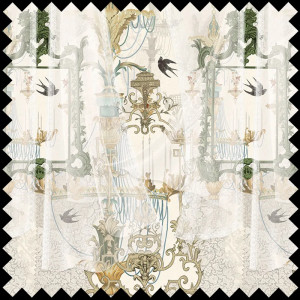 Silver Fountain Текстилен материал - Img 1