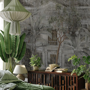 Stucatto Castle Papel pintado