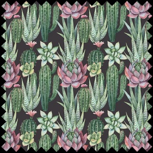 Succulents Fabric
