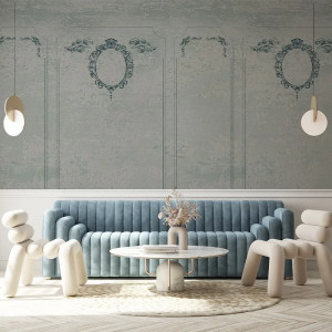 Tapet Cherubin Stucco