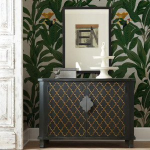 Tapet White tropical story