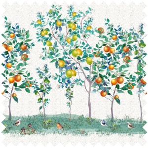 Textile Citrus Garden - Img 1