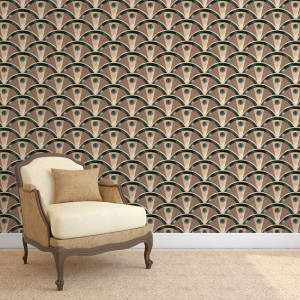 The Hoover Factory Red Papel pintado