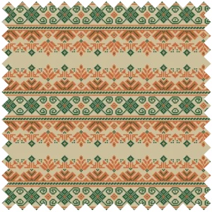 Tissu Pastel traditional romanesc